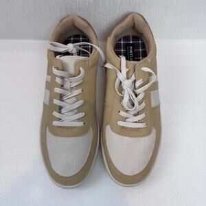 Portland Leather Mens Sneakers Tan White Plaid Lining Casual Sneaker Size US 10